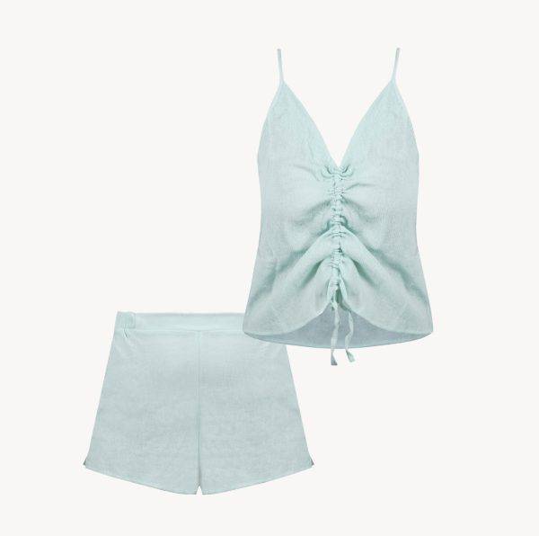 تاپ و شلوارک ویسکوز Sabrina